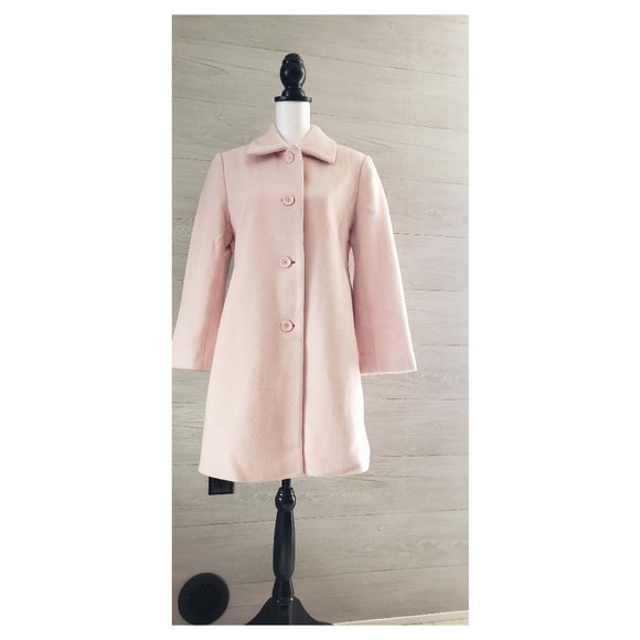 Chadwicks Jackets & Blazers - 90’s Chadwick Pale Pastel Pink Coat (2P)